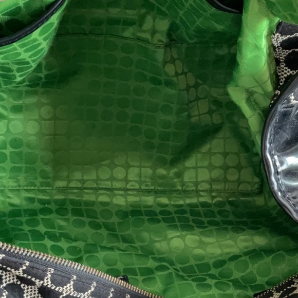 Vintage Kate Spade Stylish Black and White Tote Bag - Picture 6 of 11